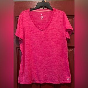 Avia Women's Bright Pink Short Sleeve Tee